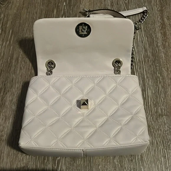 Kate Spade Pink Quilted Chain Adjustable Shoulder Bag - Picture 8 of 9